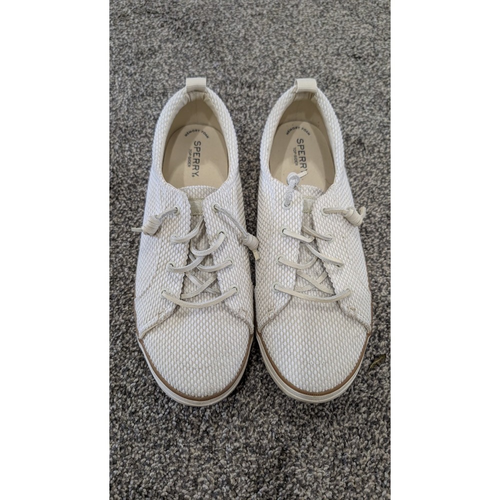 Sperry Crest Vibe Textile Knit Loafers Sneakers Casual Slip on Womens 11 89071